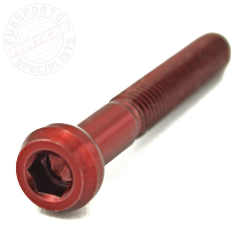 Titan M5x35 Kugelkopf Schraube Rot