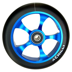 Chilli Stunt-Scooter Rolle Reloaded 120mm Ghost Blau/PU...