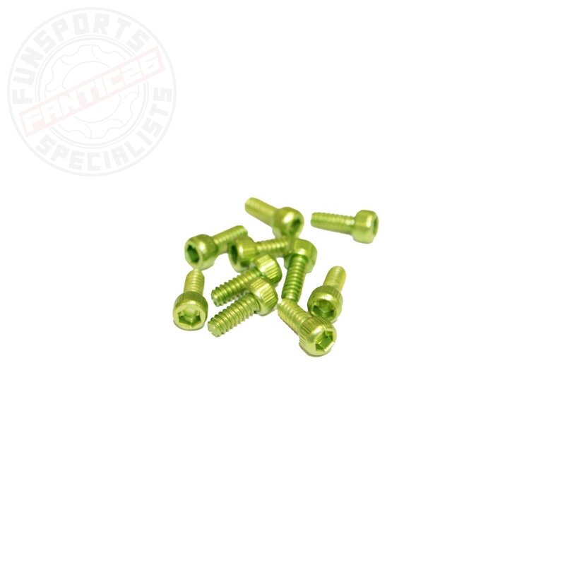 Reverse Escape Pro Pedal Pin Set 16 Stück für ein Pedal Hellgrün