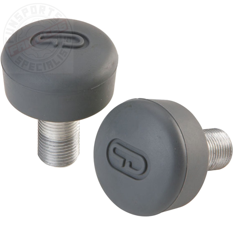 PowerDyne Rollschuh Stopper 86A grau (1 Paar)