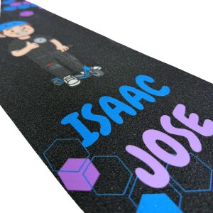 Root Industries Stunt-Scooter Griptape Sign. Isaac Jose Lila / Türkis
