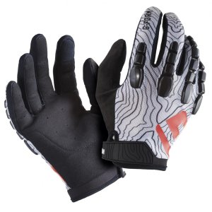 G-Form Pro Trail Gloves Handschuhe schwarz/wei&szlig; Topo