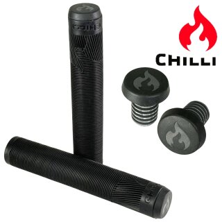 Chilli Stunt-Scooter / BMX / Dirt Fahrrad Soft Griffe XL & Barends schwarz