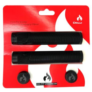 Chilli Stunt-Scooter / BMX / Dirt Fahrrad Soft Griffe XL & Barends schwarz