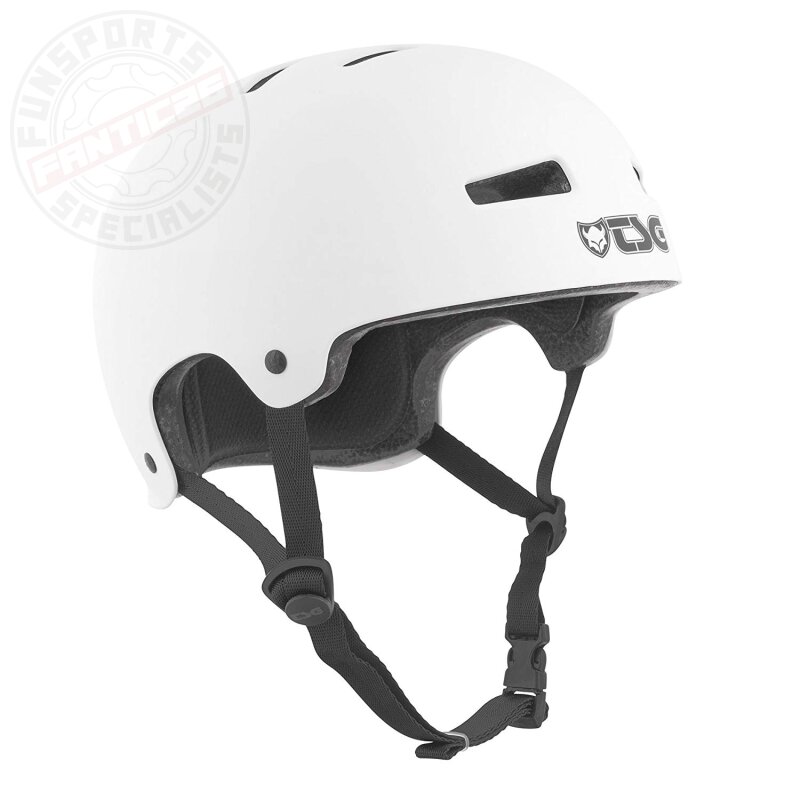 TSG Evolution Helm Youth Solid Colors matt weiß XXS/XS (52-54cm)