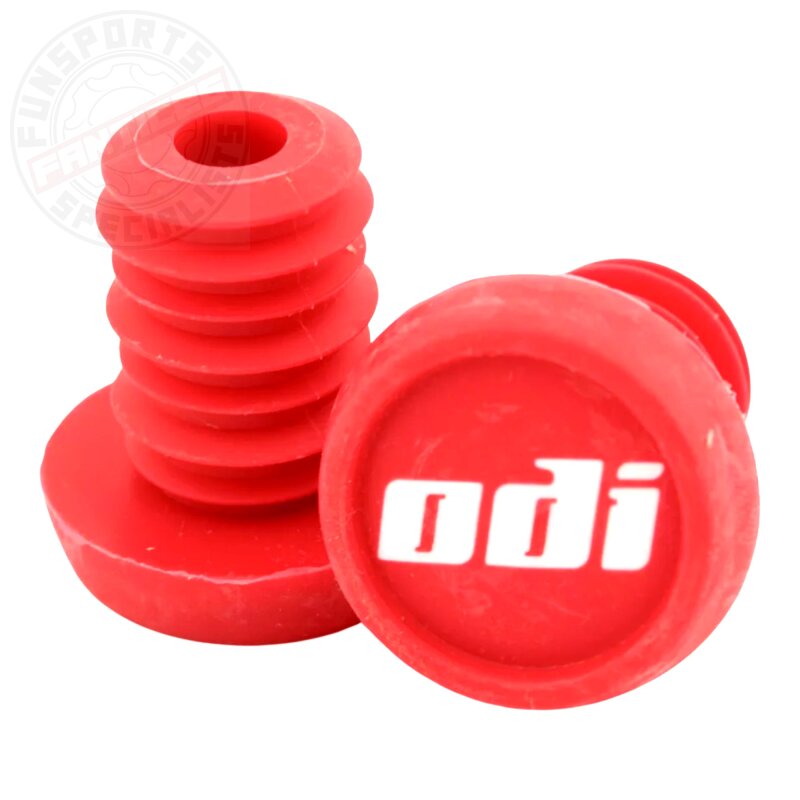 ODI Barends Plugs Lenker Stopfen (1 Paar) Rot
