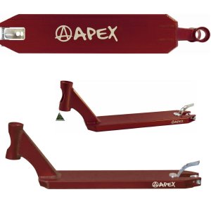 Apex Pro Stunt-Scooter Deck 580 (49cm) rot