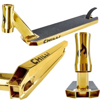 Chilli Pro Scooter Reaper Stunt-Scooter Deck 50cm Crown Gold
