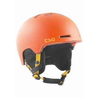 TSG Ski-/Snowbard Helm Arctic Nipper Maxi Solid Color satin magma orange XXS/XS (52-54cm)