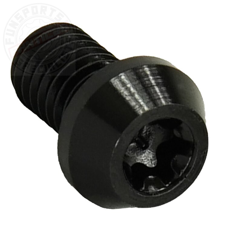 Aluschraube M5x10 Torx T25 schwarz