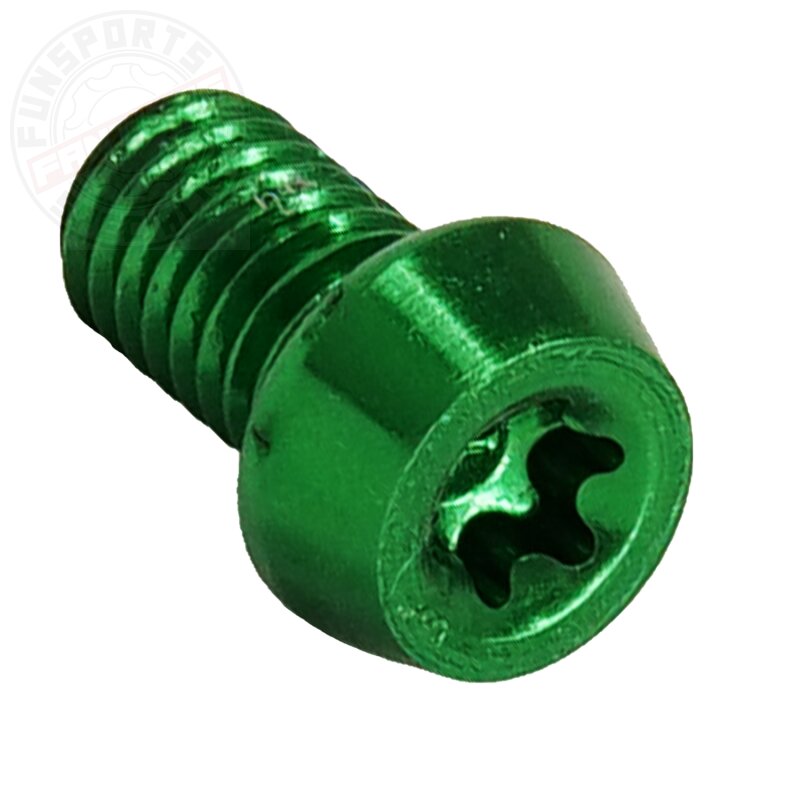 Aluschraube M5x12 Torx T25 grün