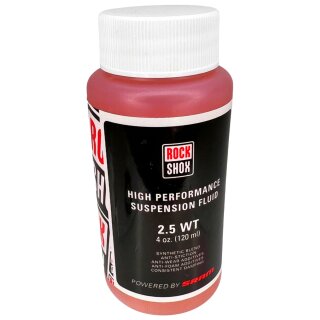 Rock Shox Suspension Oil für Feder Gabel, 2.5wt,120ml,11.4315.021.010
