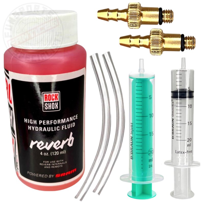 Service Kit inkl.120ml ROCK SHOX Reverb XLoc original Rock Shox Hydraulic Öl