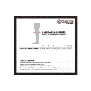 187 Killer Pads Pro Derby Knieschoner S schwarz