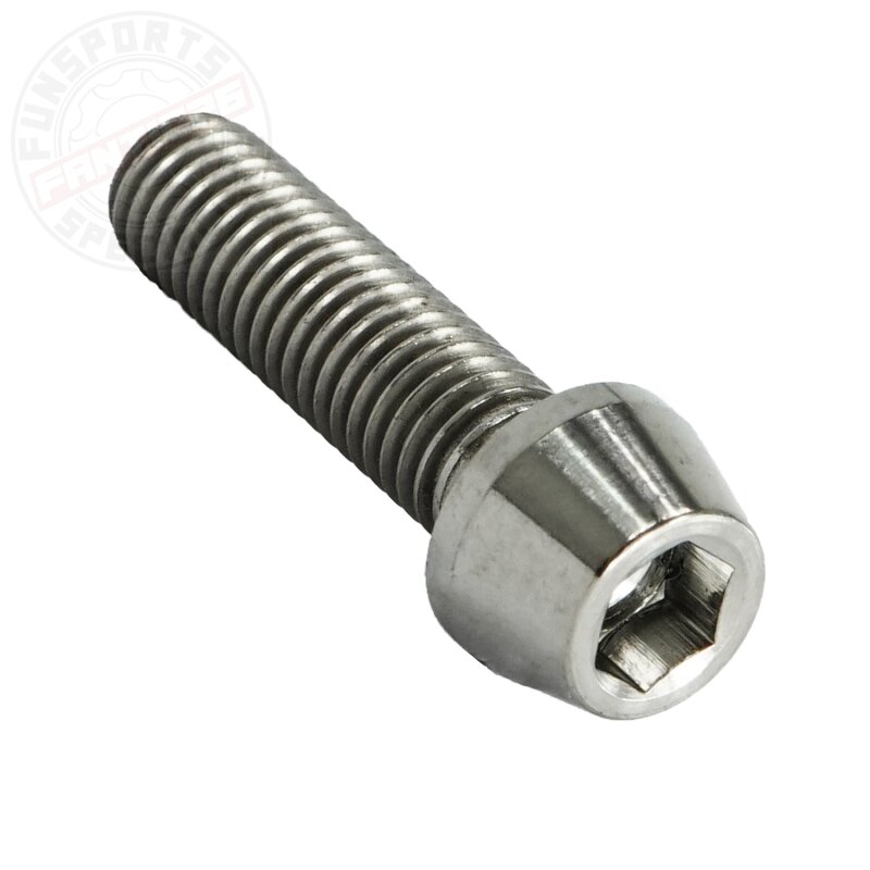Titan M8x30 Schraube DIN912 konisch natur