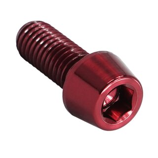 Titan M8x20 Schraube DIN912 konisch rot