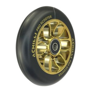 Chilli Pro Stunt-Scooter Rolle spoked Reaper 110mm Gold/PU Schwarz