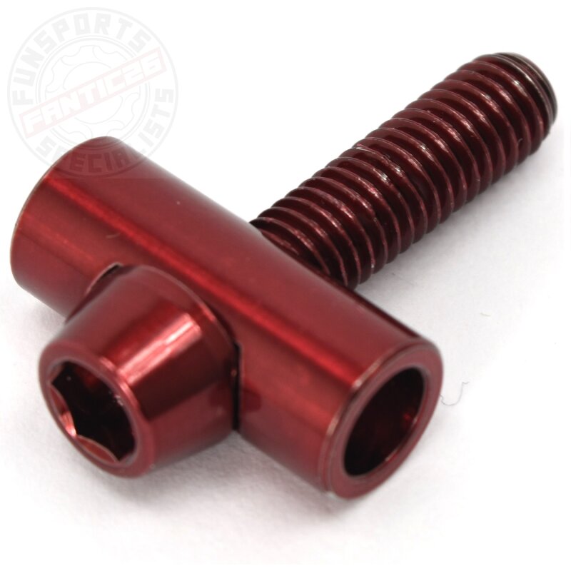 F26 M6 Titan SL Tonnen Mutter 2 tlg Rot