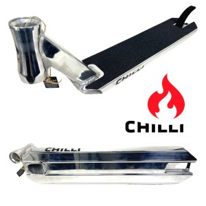 Chilli Pro Scooter Reaper Stunt-Scooter Deck 50cm Silber (poliert)
