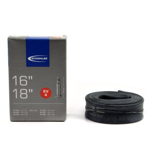 Schwalbe Fahrrad-Schlauch SV4 16/18x1 1/8-1 3/8 28/37-340/355 SV40mm