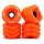 Shark Wheels DNA Longboard Rollen 72mm/78a (4er Set) orange
