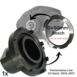 Lockringtool 51mm Kettenblatt Nuss für Bosch Gen2...