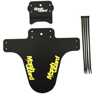 Marsh Guard Plus Mud Schutzblech Fender Schwarz/Logo GELB