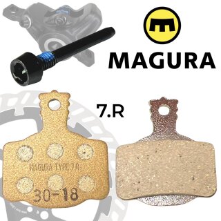 Magura Bremsbeläge 7.R  Race MT-2 4 6 8 Scheibenbremse Race endurance gold 2701179