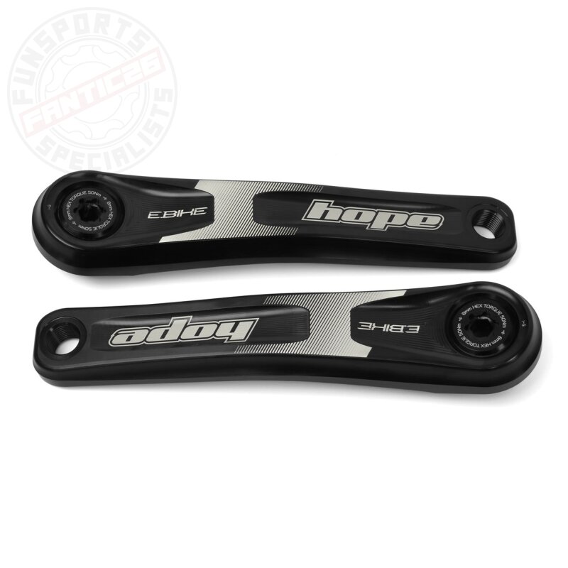 Hope E-Bike Kurbelarme standard offset 165mm schwarz