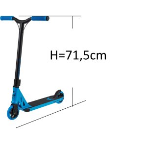 Longway Summit Mini 2K19 Stunt-Scooter H=71,5cm Blau