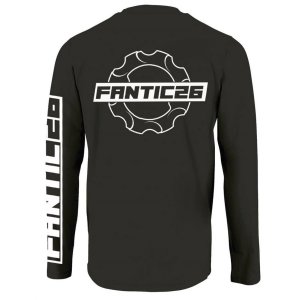 Fantic26 Basic Langarm Shirt schwarz XS