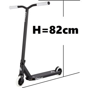 Chilli Pro Base Stunt-scooter H=82cm schwarz / weiß