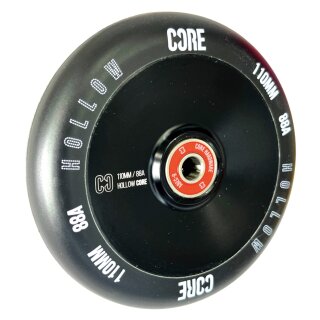 Core Hollow V2 Stunt-Scooter Rolle 110mm Schwarz/PU Schwarz