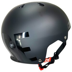 Core Street Stunt-Scooter Skate Dirt Helm Schwarz/Logo...