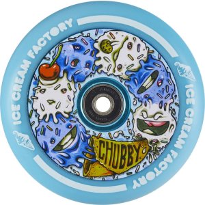 Chubby Wheels Co Melocore Stunt-Scooter Rolle 110mm Ice...