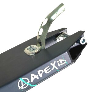 Apex Pro Stunt-Scooter Deck 580 (49cm) Splash grau/türkis