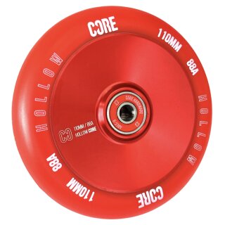Core Hollow V2 Stunt-Scooter Rolle 110mm Rot/PU Rot