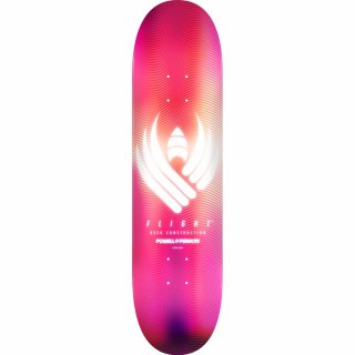 Powell-Peralta Skateboard Deck Flight Pro Shape 242 8 Glow Pink