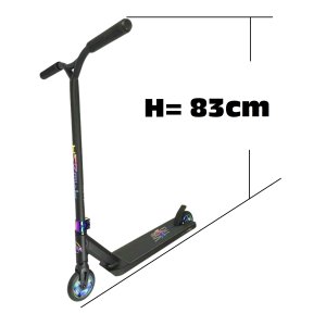 Invert TS2+Y Stunt-Scooter H=82cm schwarz / neochrome