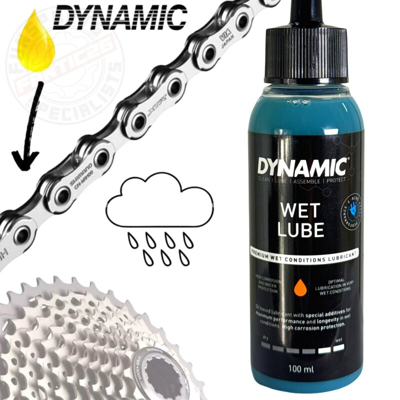 Dynamic Fahrrad Ketten Wet Lube 2-K Kettenschmierstoff DY-042 100 ml