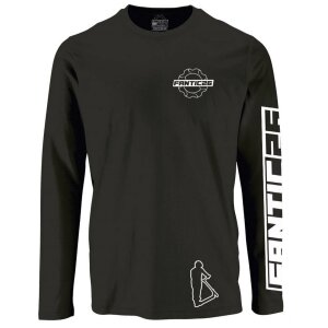 Fantic26 Basic Langarm Shirt schwarz 128