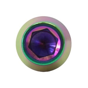 Titan M6x18 Schraube DIN912 konisch neochrom