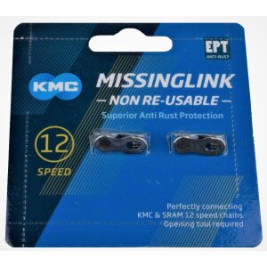 2x KMC Verschlussglied Missinglink Kettenschloss 12-fach...