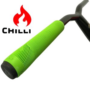 Chilli Stunt-Scooter / BMX / Dirt Fahrrad Soft Griffe XL & Barends grün