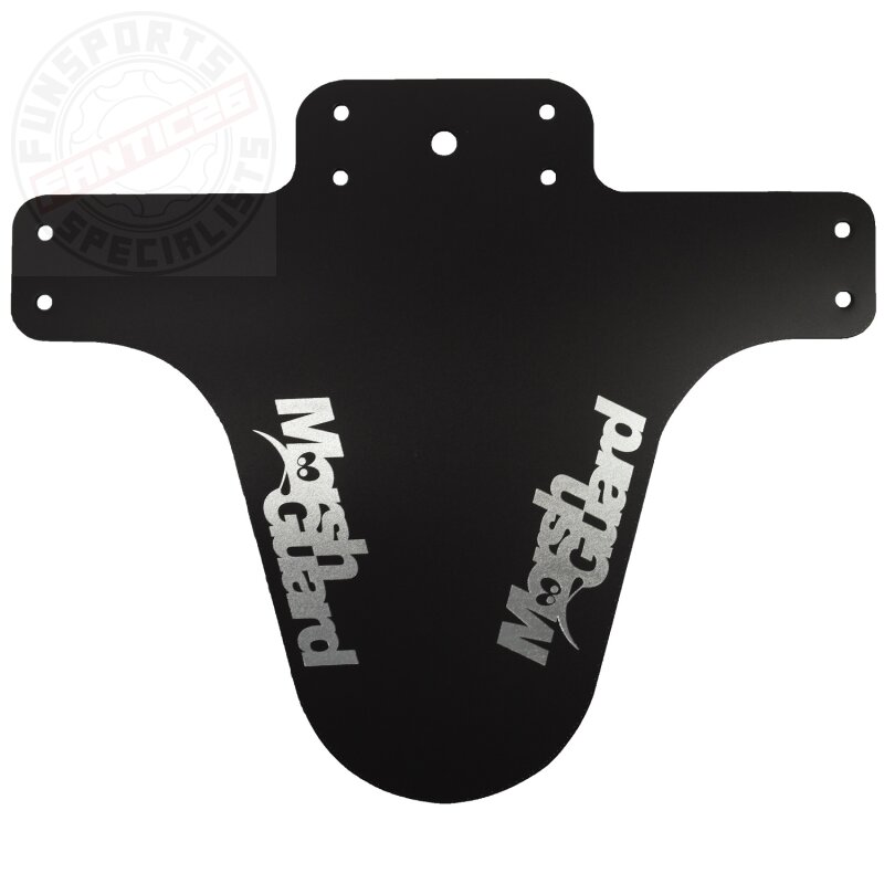 Marsh Guard Plus Mud Schutzblech Fender schwarz/Logo Silber
