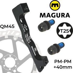 Magura Bremsscheiben Adapter QM45 PM 180-220 +40mm