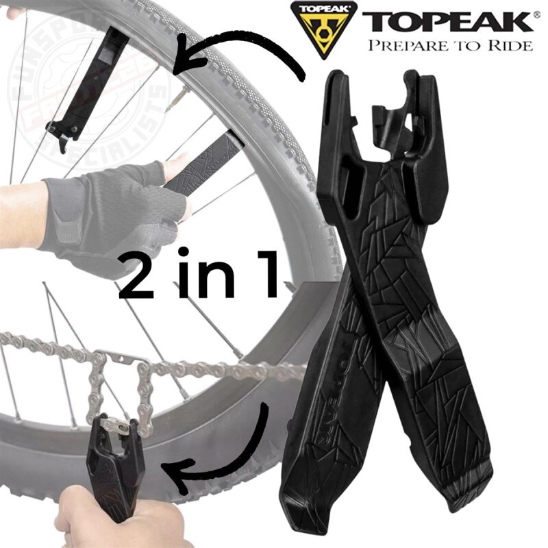 Topeak Power Lever Fahrrad Reifenheber Kettenschloss Zange 2in1 tool
