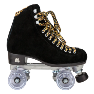 Moxi Panther Set Rollschuhe Wildleder schwarz Moxi 7 EU 38,5-39