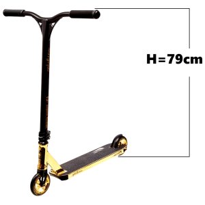Longway Metro 2K19 Stunt-Scooter H=79cm Goldline