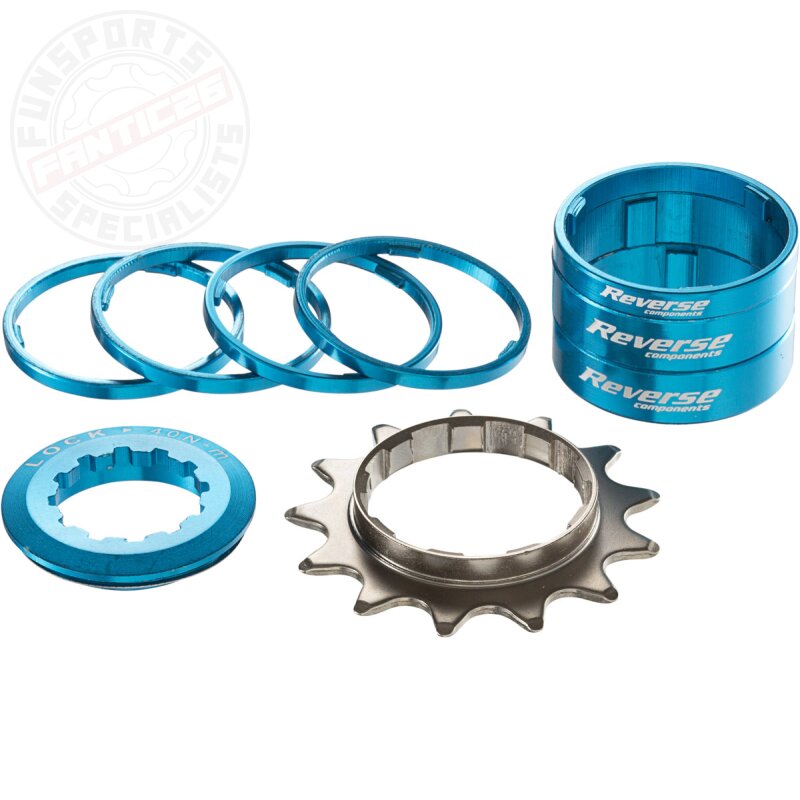 Reverse Single Speed Kit 13Z hellblau